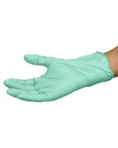 Guantes de Nitrilo Verde Printex -Biodegradable- x100