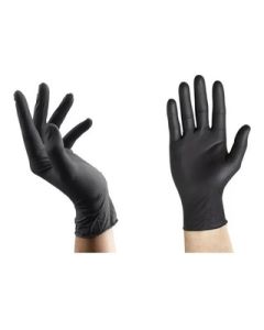 Guantes de Nitrilo Negro Printex x100