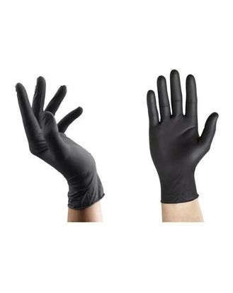 Guantes de Nitrilo Negro Printex x100