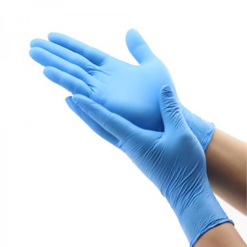 Guantes de Nitrilo Azul Trux x100